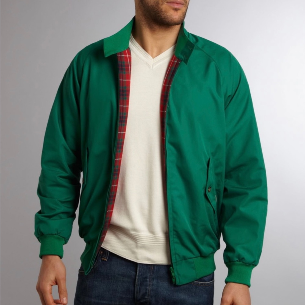 Baracuta Harrington G9 Jacket Lawn Green Rare Color 40 L England